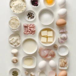 Ingredients for Creamy Christmas Chicken Casserole: A Festive Comfort Food