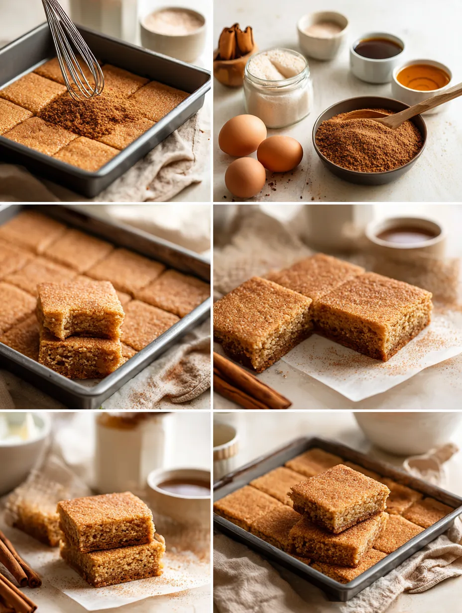 Step by step instructions for Chewy Cinnamon Snickerdoodle Cookie Bars: The Ultimate Recipe Guide
