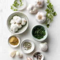 Ingredients for Crisp with a Smoky Garlic Kiss