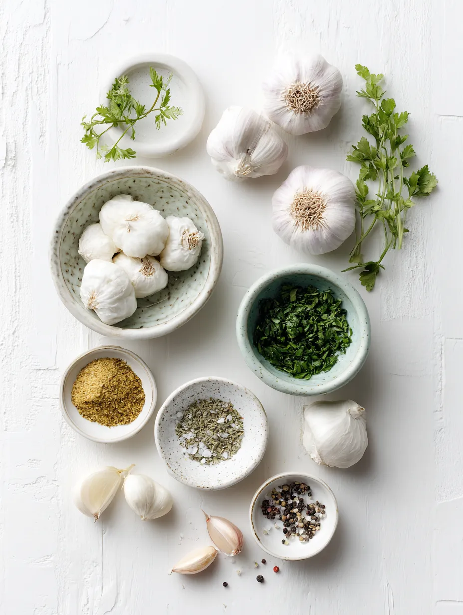 Ingredients for Crisp with a Smoky Garlic Kiss