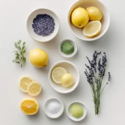 Ingredients for Citrus Lavender Spritzer: A Refreshing Delight