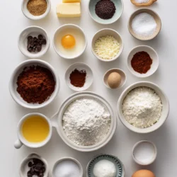 Ingredients for The BEST Beef Enchilada Casserole