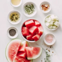 Ingredients for Select Watermelon Vanilla Ginger Cooler Recipe