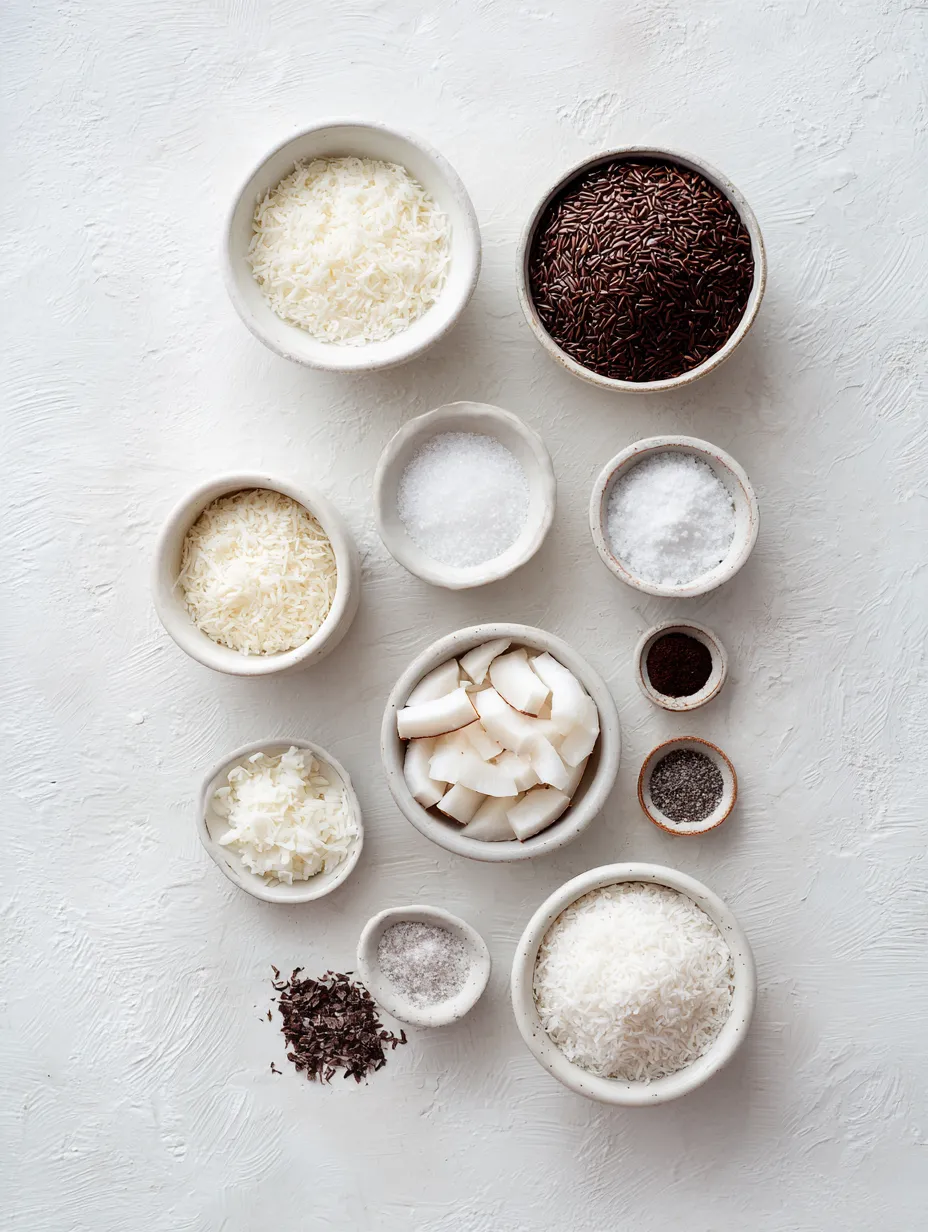 Ingredients for Chewy Chocolate Coconut Macaroons: A Delightful Treat