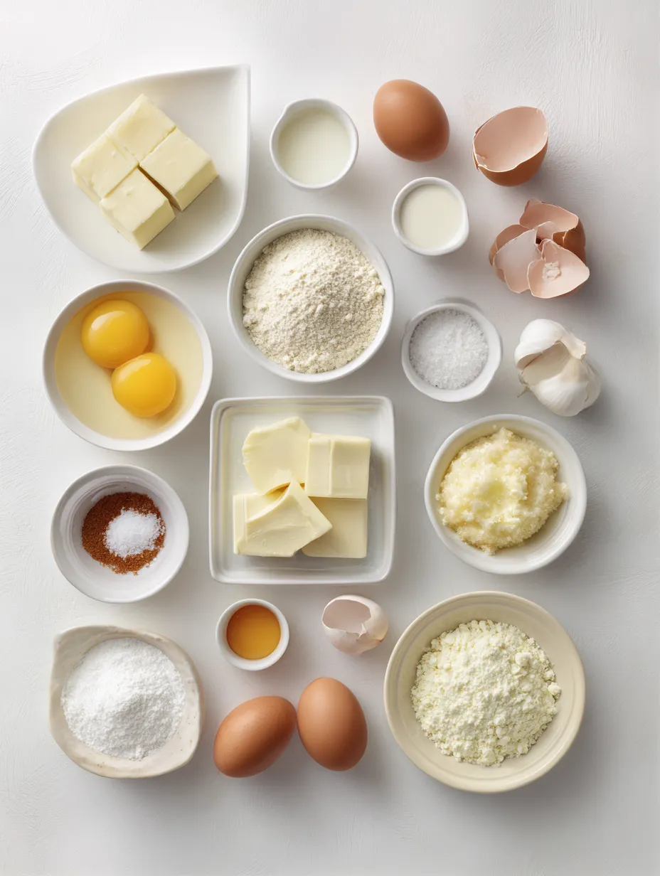 Ingredients for Fluffy Egg White Delights