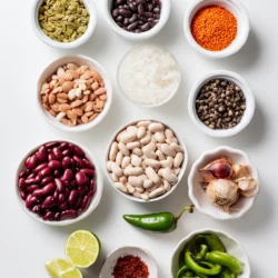Ingredients for Authentic Mexican Charro Beans Recipe: A Hearty, Flavorful Delight
