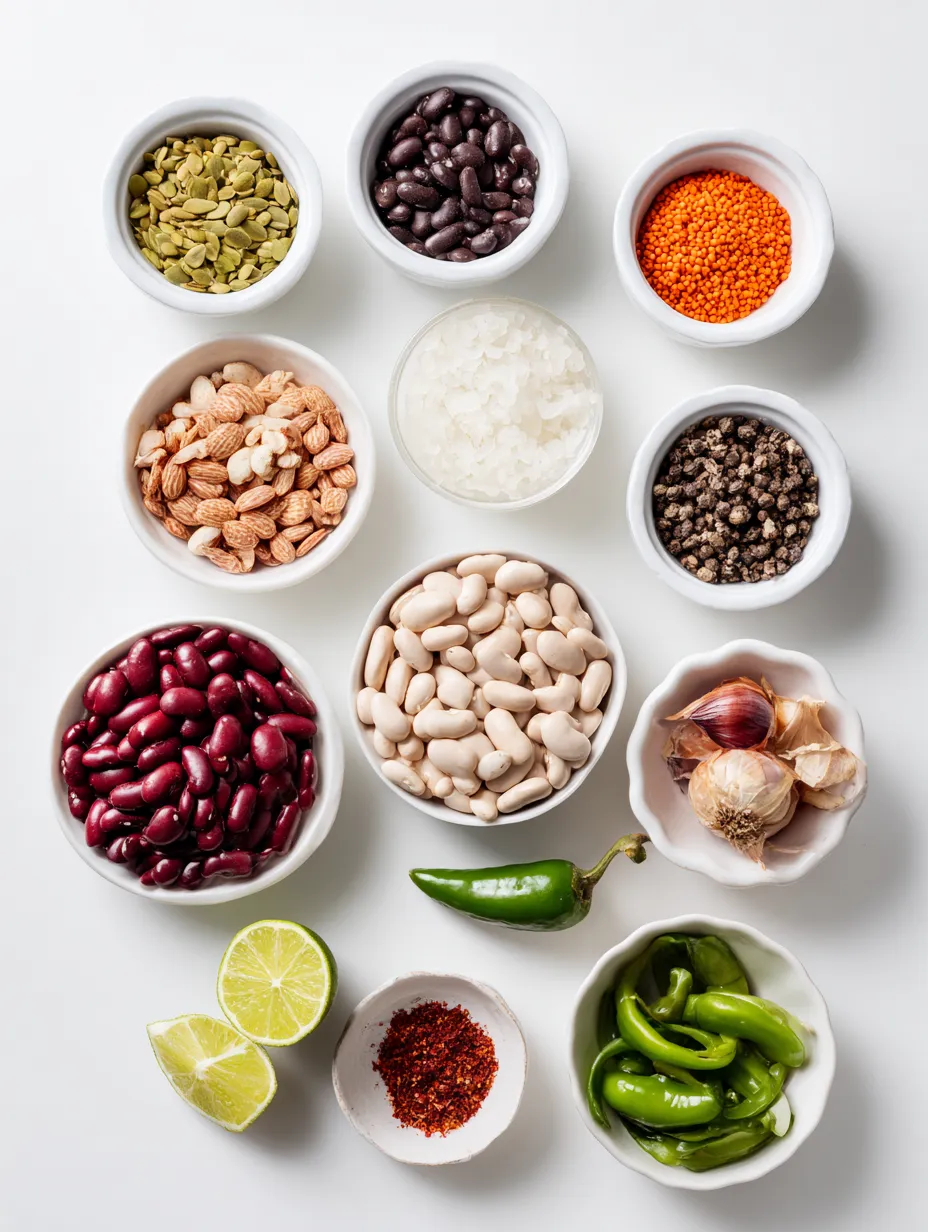 Ingredients for Authentic Mexican Charro Beans Recipe: A Hearty, Flavorful Delight