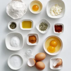 Ingredients for The BEST Beef Enchilada Casserole