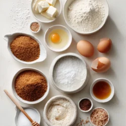 Ingredients for Delightful Russian Honey Cake