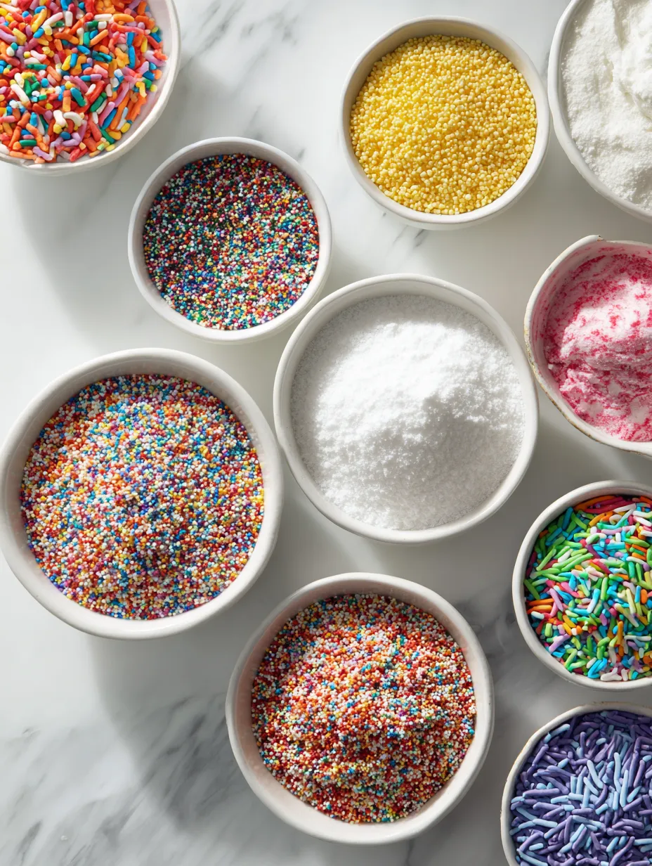 Ingredients for Rainbow Sprinkle Protein Bagels: A Colorful Twist on a Classic