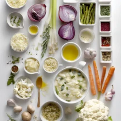 Ingredients for Creamy Vegetable Casserole – A Cozy Comfort Dish!