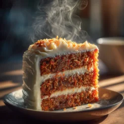 The origins of carrot cake can be traced back to the Middle Ages, where carrots were used as a sweetener in desserts in lieu of sugar, which was expensive and hard to come by. Over the centuries, this humble vegetable found its way into various cakes, but it wasn’t until the 20th century that the modern carrot cake as we know it today began to gain popularity, particularly in the United States.