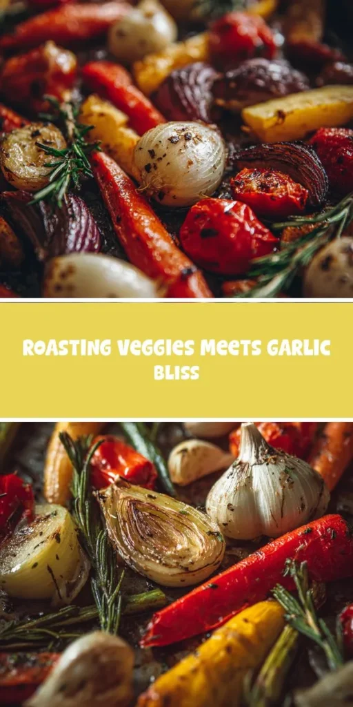 This roasting veggies meets garlic bliss is a simple dinner recipe made with everyday ingredients. Perfect for busy days and family meals.