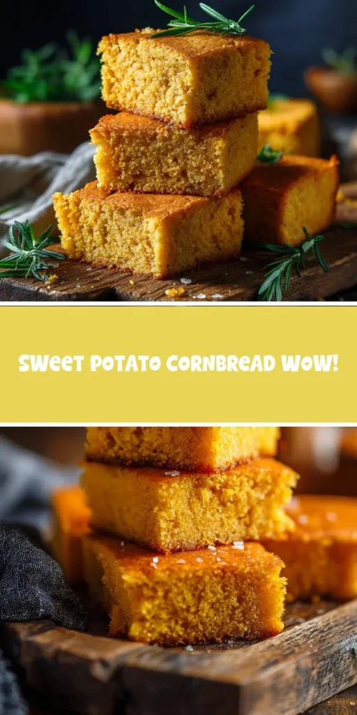 This sweet potato cornbread wow! is a simple dinner recipe made with everyday ingredients. Perfect for busy days and family meals.