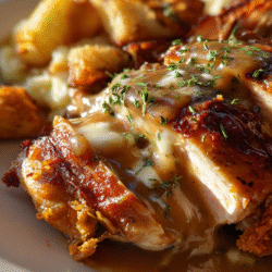 Herb Ranch Chicken with Creamy Gravy