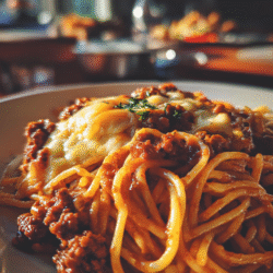 Rich One-Pot Spaghetti Meat Sauce