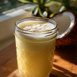 Pandan Coconut Drink Recipe Southeast Asian Drink