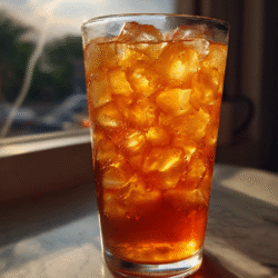 Peach Iced Tea Mocktail Recipe Southern Summer Drink