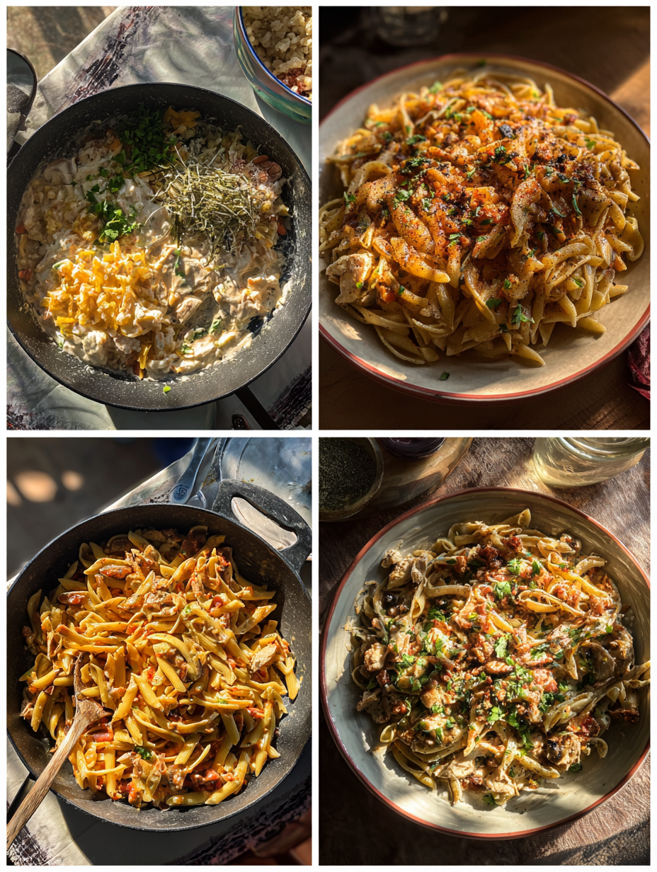 Steps for Marry Me Chicken Pasta Recipe Creamy One Pan Lunch