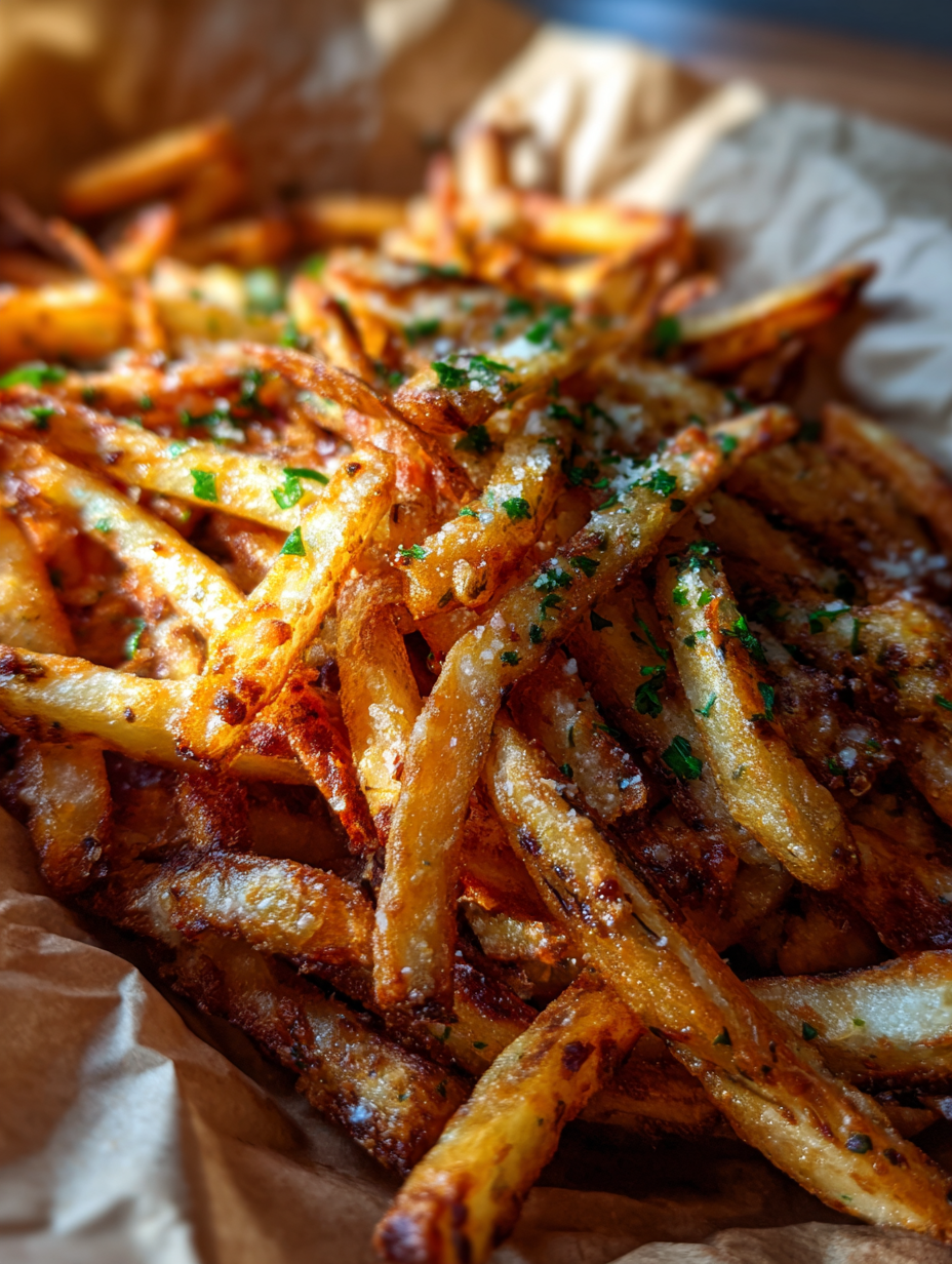 Parmesan Herb Shoestring Fries