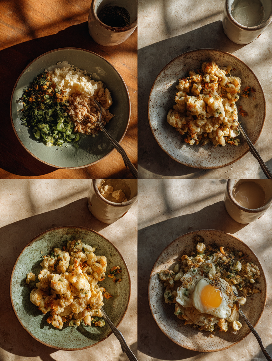 Steps for Hamptons Egg Cheese Biscuit Recipe Viral Sandwich