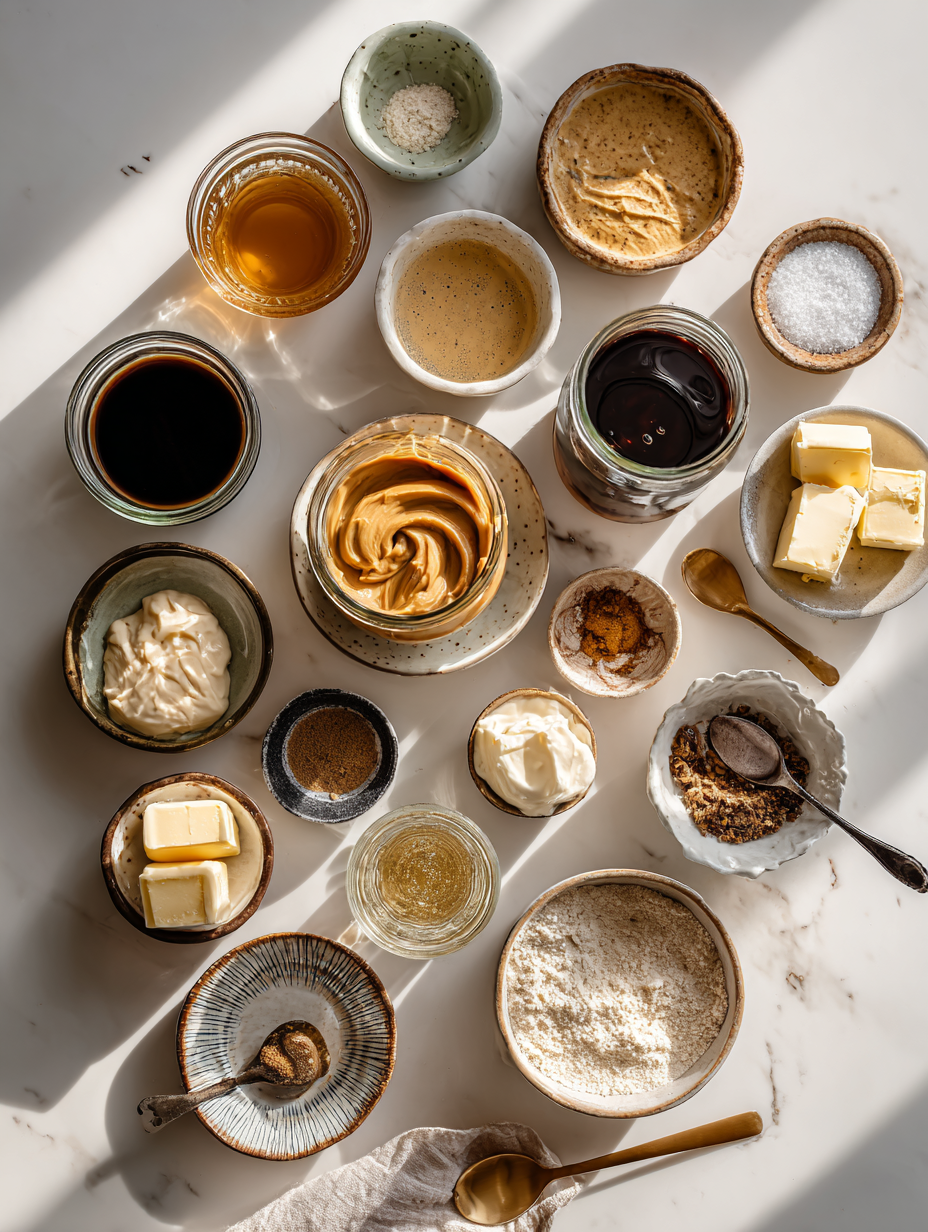 Ingredients for Indulge in the Creamy Delight Peanut Butter Iced Coffee Reci