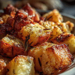 Smoky Seasoned Crispy Potato Cubes