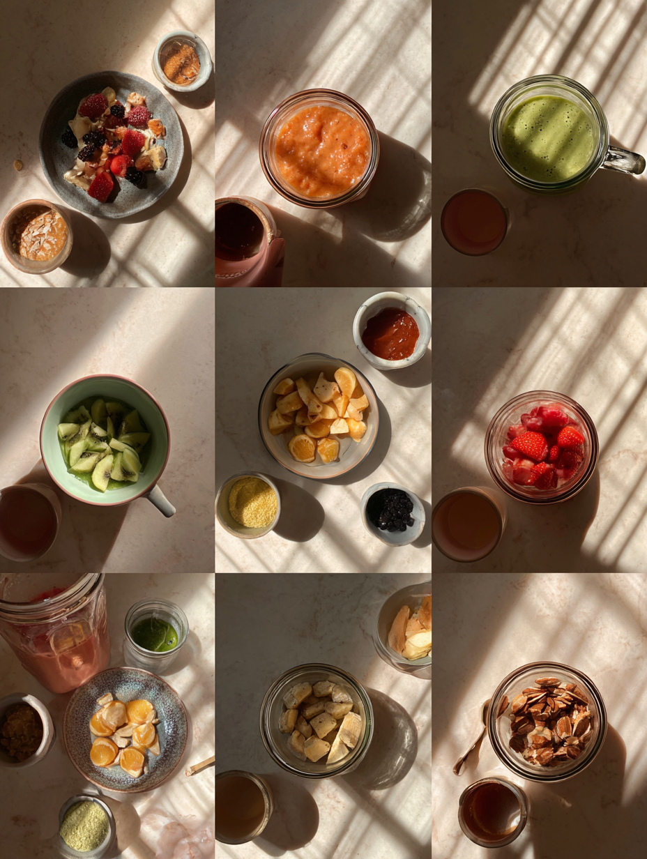 Steps for Mixed Fruit Smoothie Recipe A Burst of Refreshing Energy