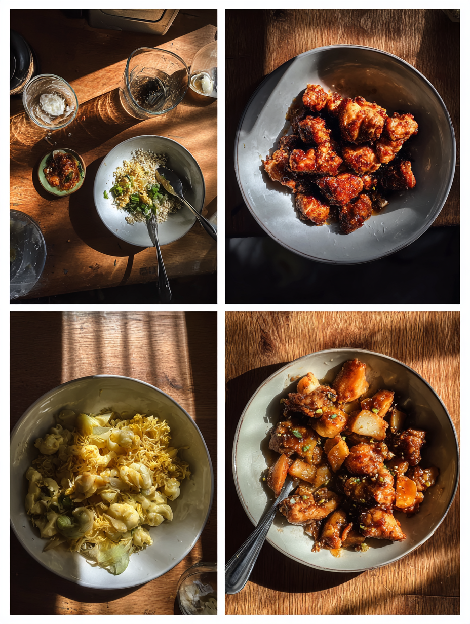 Steps for Five-Ingredient Honey Garlic Chicken Thigh