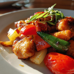 Sheet Pan Chicken with Rainbow Vegetables