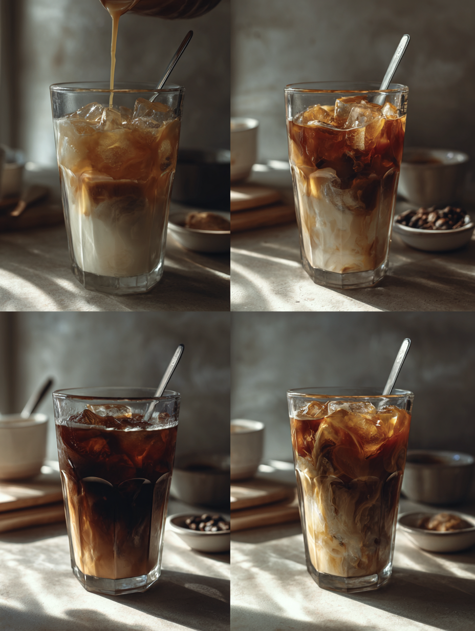 Steps for Orange Cream Dirty Soda Recipe Dreamy Soda Drink