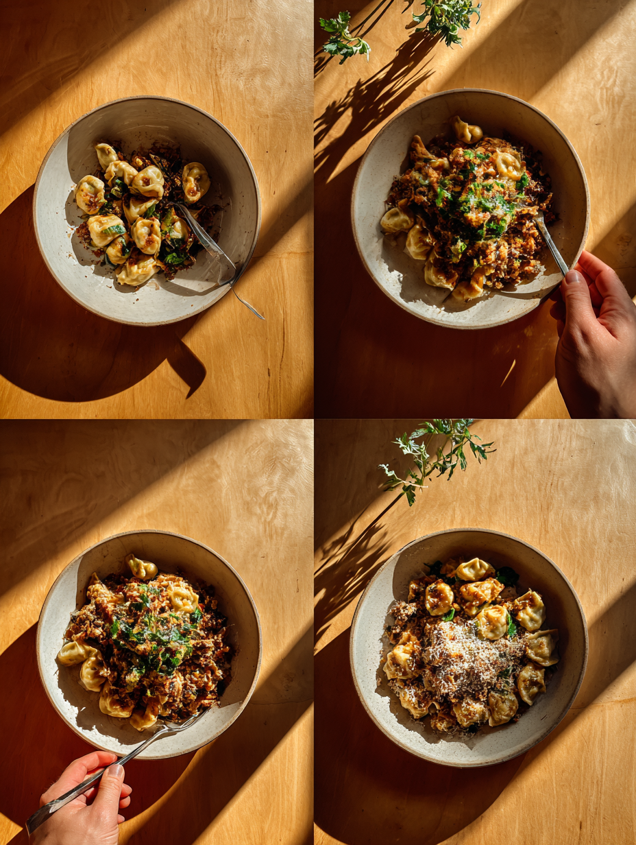 Steps for One Pan Coconut Curry Dumpling Bake Recipe Easy Lunch