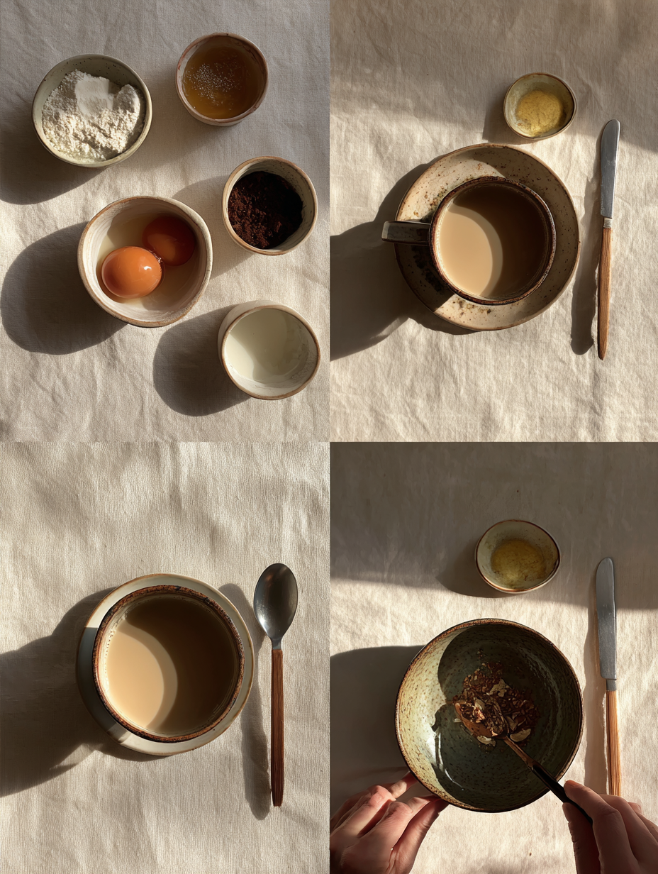 Steps for Honey Oat Milk Latte Recipe Sweet Vegan Coffee