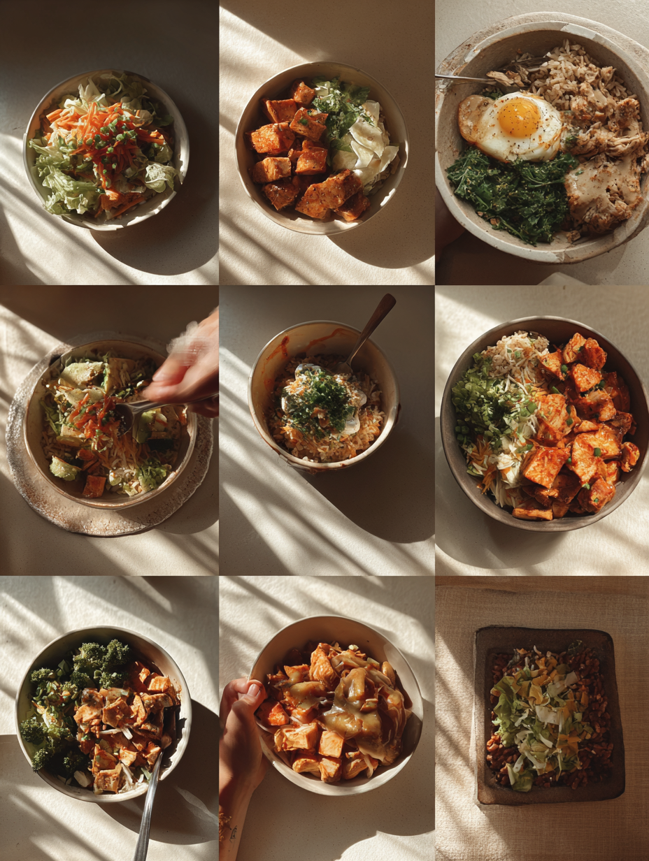 Steps for Buffalo Chicken Bowls Perfect for Meal Prep
