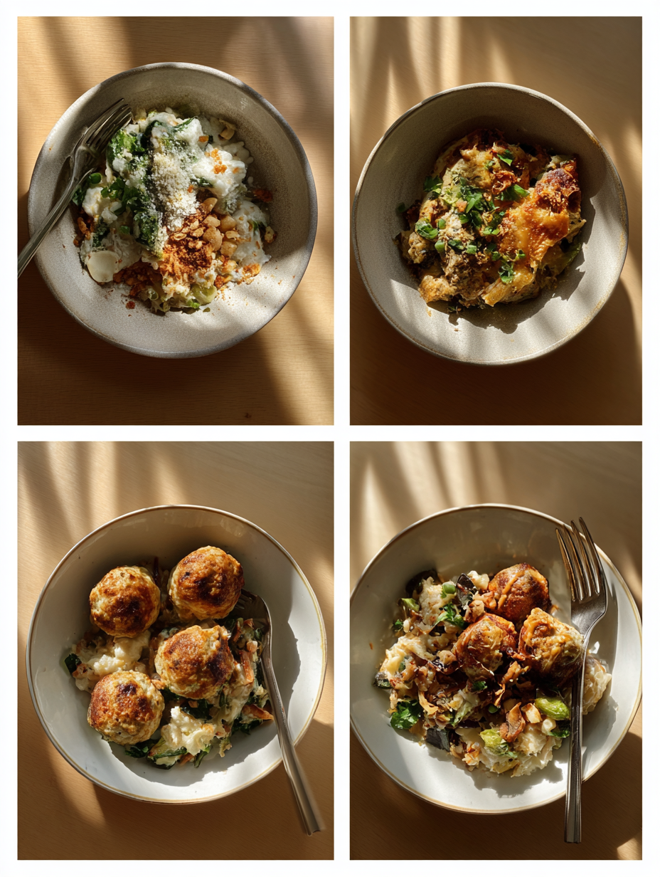 Steps for Ricotta Parmesan Meatballs Recipe Juicy Italian Dinner