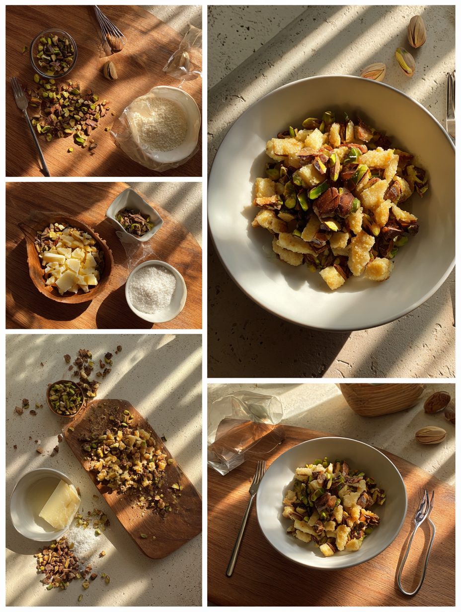 Steps for Dubai Pistachio Chocolate Bar Recipe Viral Kataifi Dessert