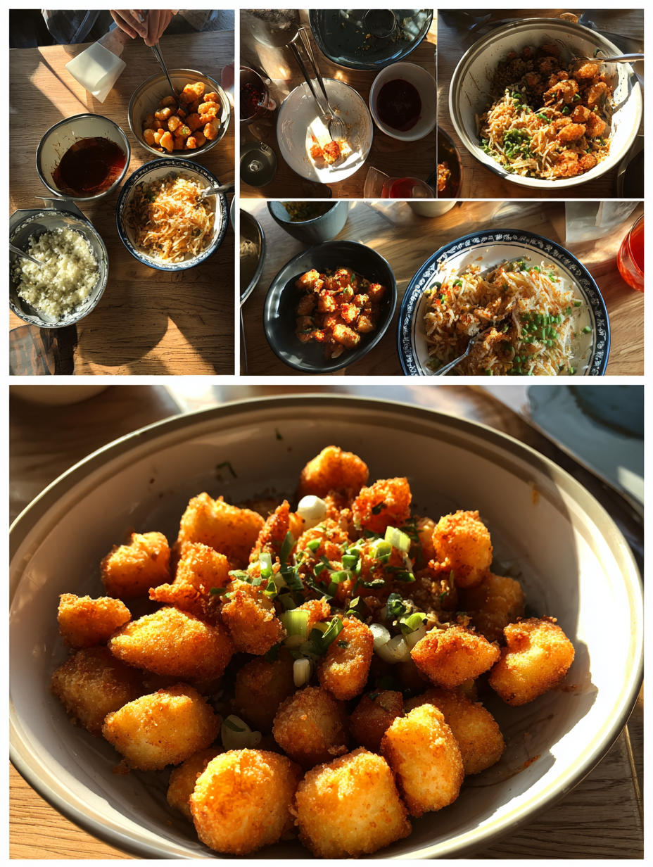 Steps for Crunchy Panko Chicken Nuggets from Scratch