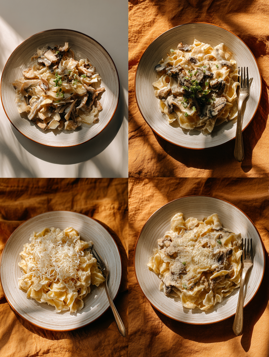 Steps for French Onion Pasta Recipe One Pot Creamy Lunch