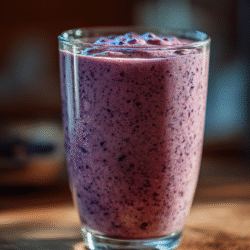 Blueberry Bliss Smoothie A Refreshing Burst of Flavor