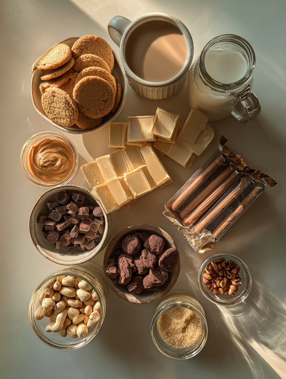 Ingredients for Levain Bakery Peanut Butter Cookie Recipe Copycat Thick Cook