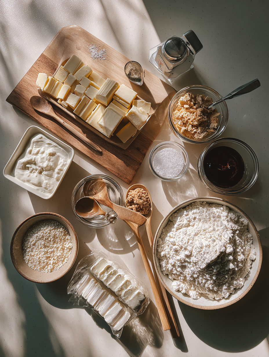 Ingredients for Blueberry Dirty Soda Recipe Sweet Cream Drink