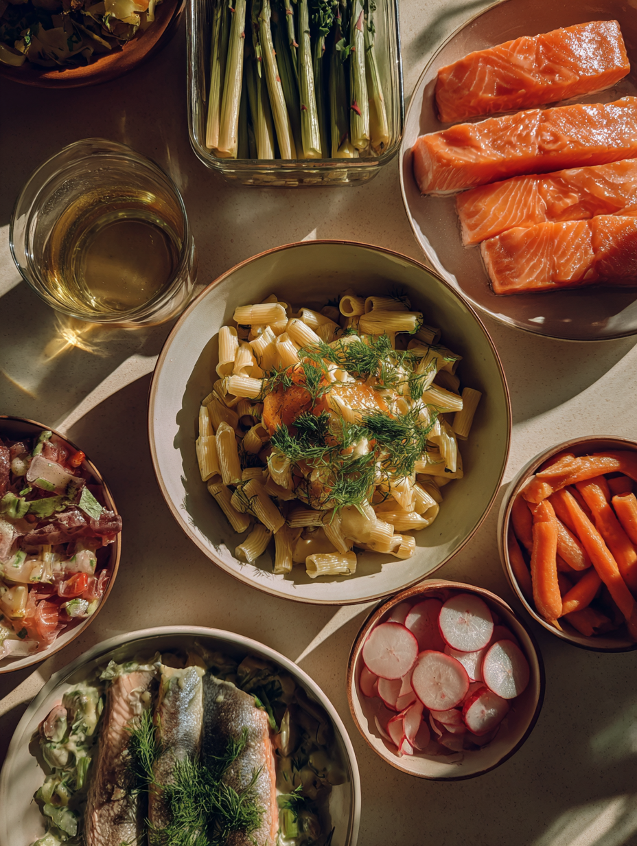 Ingredients for Marry Me Chicken Pasta Recipe Creamy One Pan Lunch