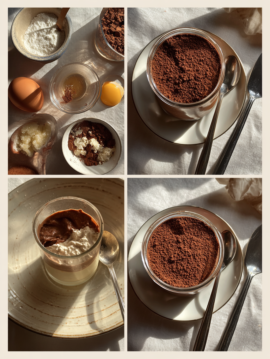 Steps for Chocolate Mousse 4 Ingredients Recipe No Egg No Bake