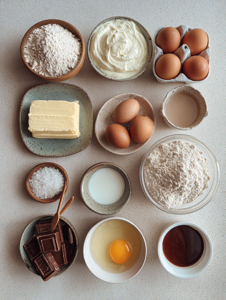 Ingredients for Greek Yogurt Protein Muffins Recipe Meal Prep Breakfast