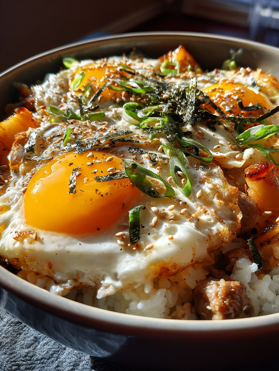 Savory Oatmeal Bowl Recipe Korean Style Breakfast