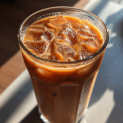 Indulge in the Sublime Taste of Maple Iced Latte A Refreshin