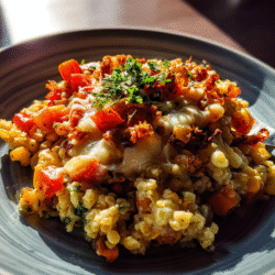 Roasted Rainbow Vegetable Grain Bowl