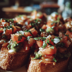 Cowboy Caviar Crostini Recipe Easy Party Appetizer