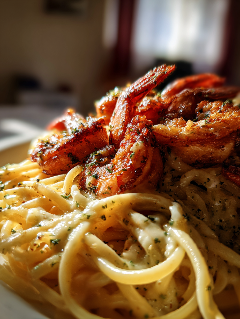 Honey Garlic Butter Shrimp Pasta Recipe 30 Minute Dinner