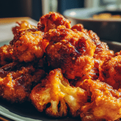 Bang Bang Cauliflower Bites Recipe Crispy Vegan Appetizer